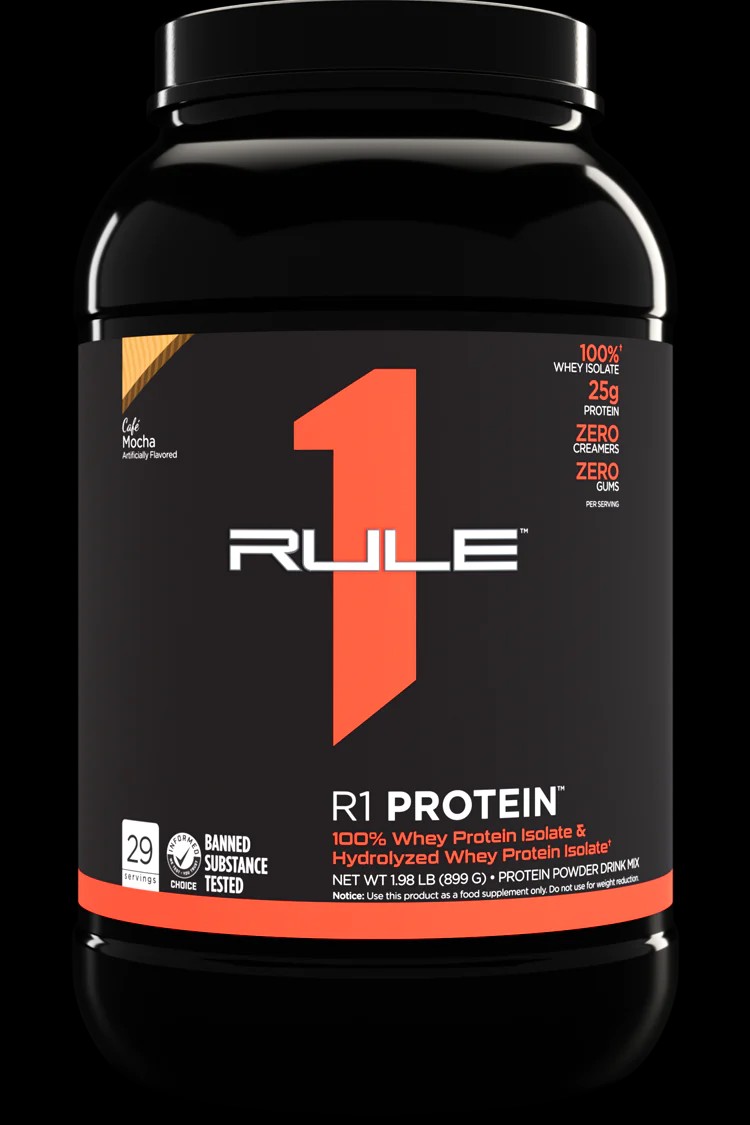 R1 - Rule1 Protein isolate 2lb. Cafe Mocha