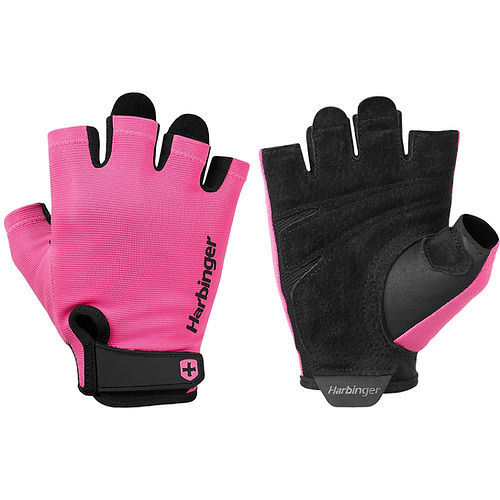 Harbinger Unisex Power Gloves 2.0 - Pink ถุงมือออกกำลังกาย