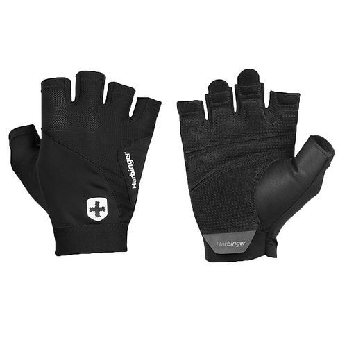 Harbinger Flexfit gloves - Black ถุงมือออกกำลังกาย ยกน้ำหนัก