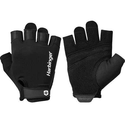 Harbinger Unisex Pro Gloves - Black ถุงมือออกกำลังกาย